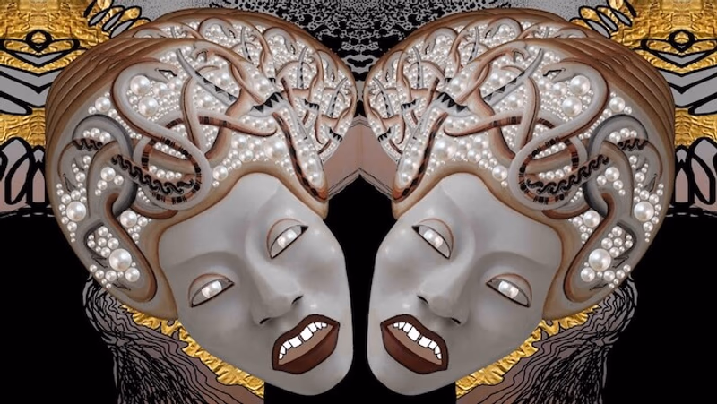 To produce pearls, one must first be sated with flowers.